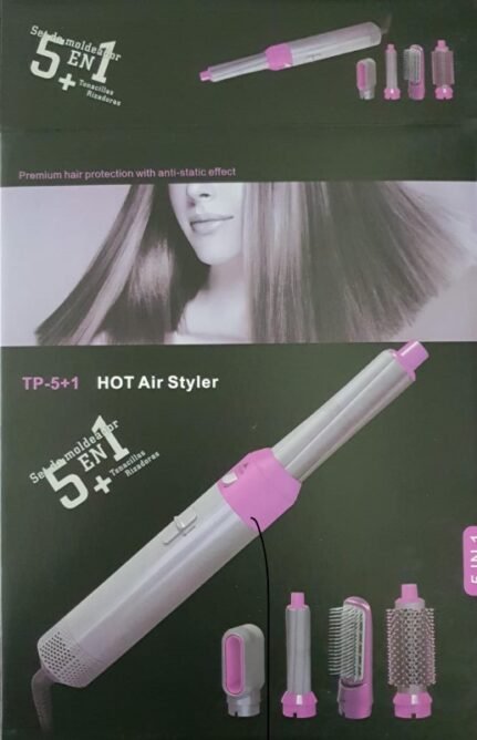 Electric 5-in-1 hot air styler
