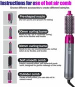 Electric 5-in-1 hot air styler