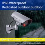 Dummy Wireless Camera Plastic Fake CCTV Camera