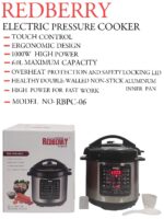Redberry electric pressure cooker RBPC-06