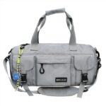 Duffle bag with a shoe compartment