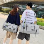 Duffle bag with a shoe compartment - Image 3