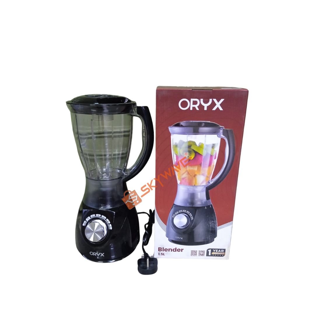 Oryx 1.5 liter 6 speed 400w powerful blender Oryx 1.5 liter 6 speed 400w powerful blender