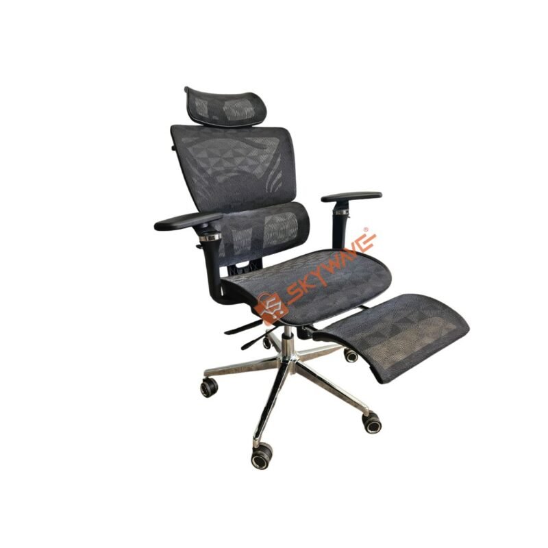 Ergonomic reclining executive office chair