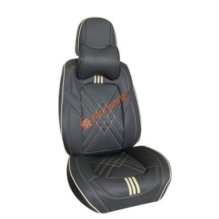 Executive leather car seats with pillow