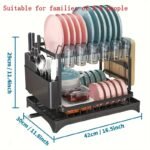 Multifunctional Bowl Rack Dish Drainer