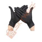 Full Box Black Nitrile Powder Free Gloves