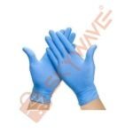 10 Pairs Blue Nitrile Powder Free Gloves