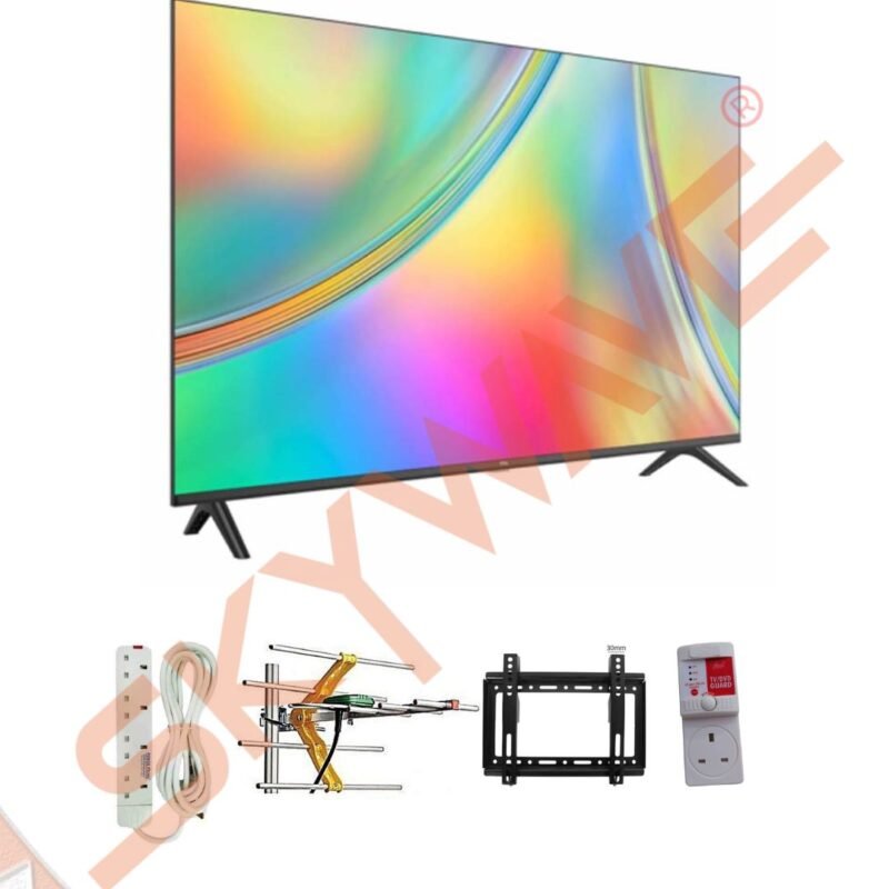 TCL 43 Inches Smart FULL HD TV Combo