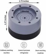Universal Shock and Noise Cancelling Anti-Vibration Pads – Set of 4 - Image 2