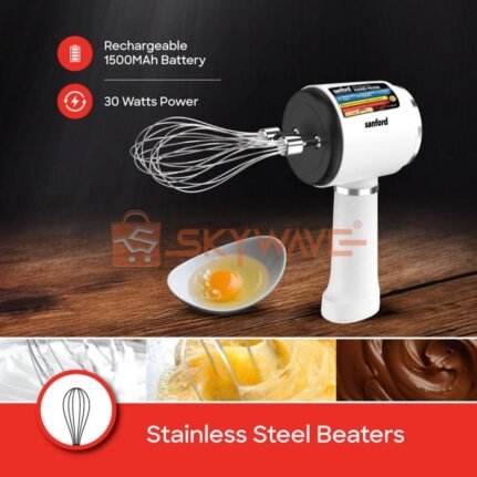 Sanford Rechargeable Hand Mixer SF1333HM