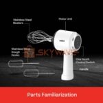 Sanford Rechargeable Hand Mixer SF1333HM