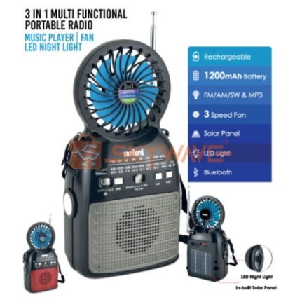 Sanford Rechargeable Portable Radio SF1017PR