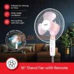 Sanford 16 Inch Stand Fan SF907SFN