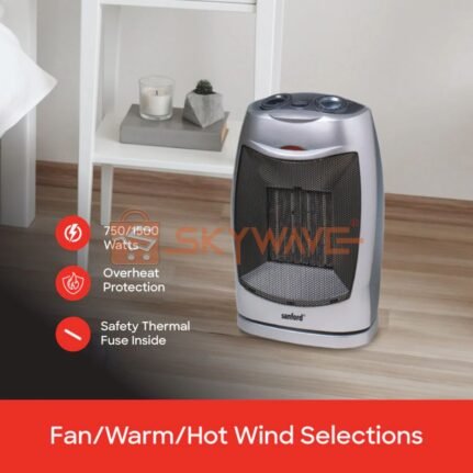 Sanford 1500W PTC Oscillating Room Heater SF1229RH