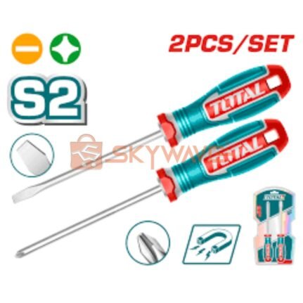 Total 2 Pcs screwdriver set TKSDS0226