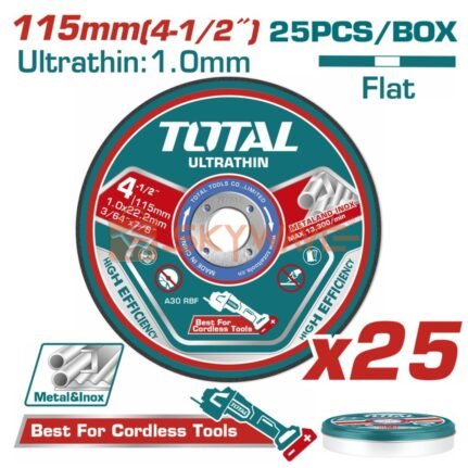 Total ultra-thin metal cutting disc set TAC11011525