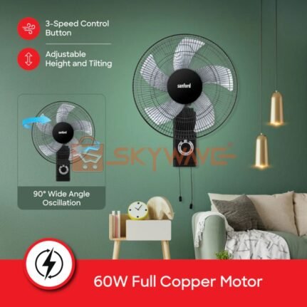 Sanford 16 inch wall fan SF932WFN