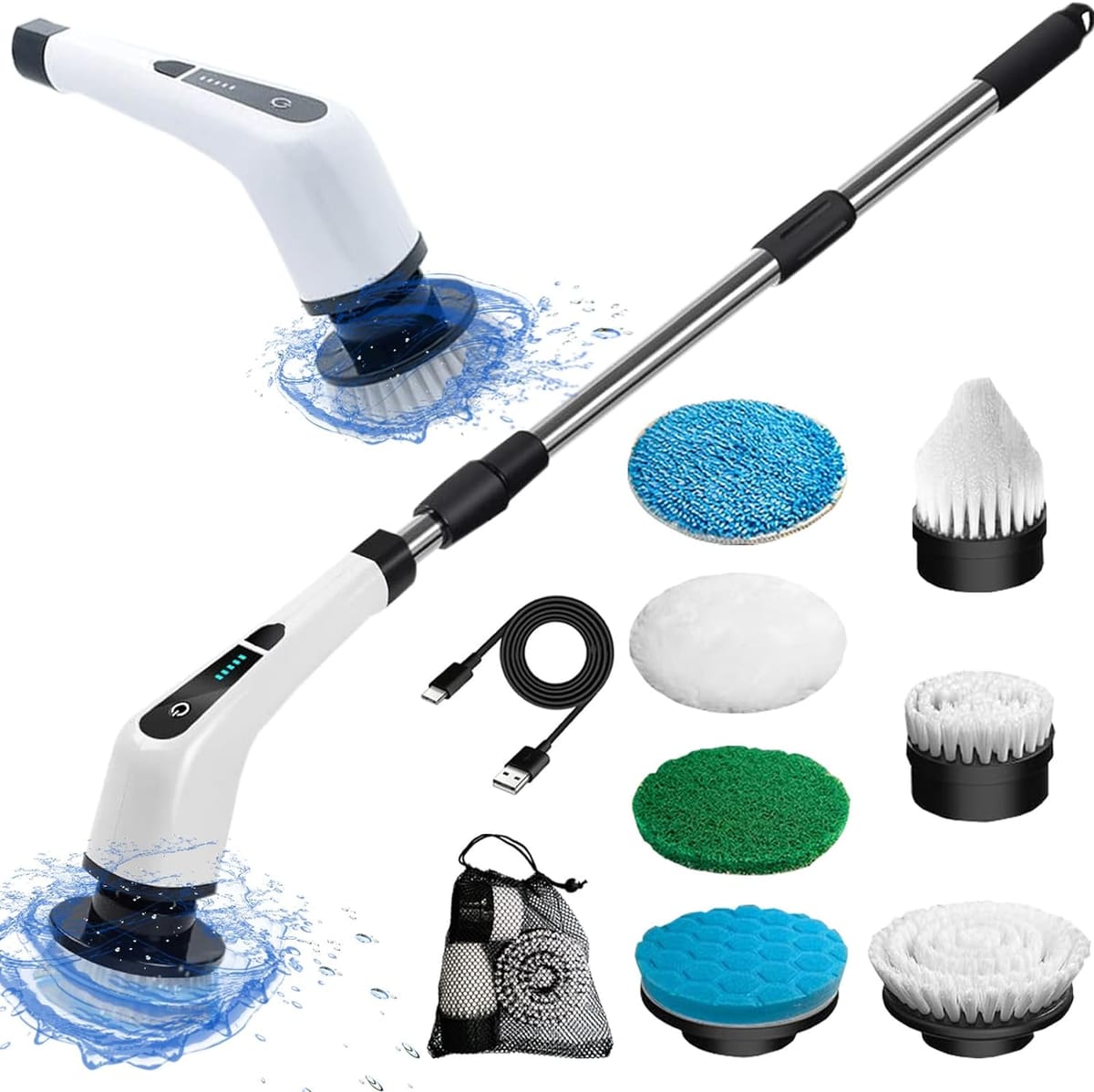Rechargeable 9 in 1 Cleaning Brush Rechargeable 9 in 1 Cleaning Brush
