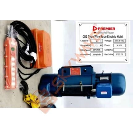 PREMIER CD1 3 Ton Wire Rope Electric Hoist
