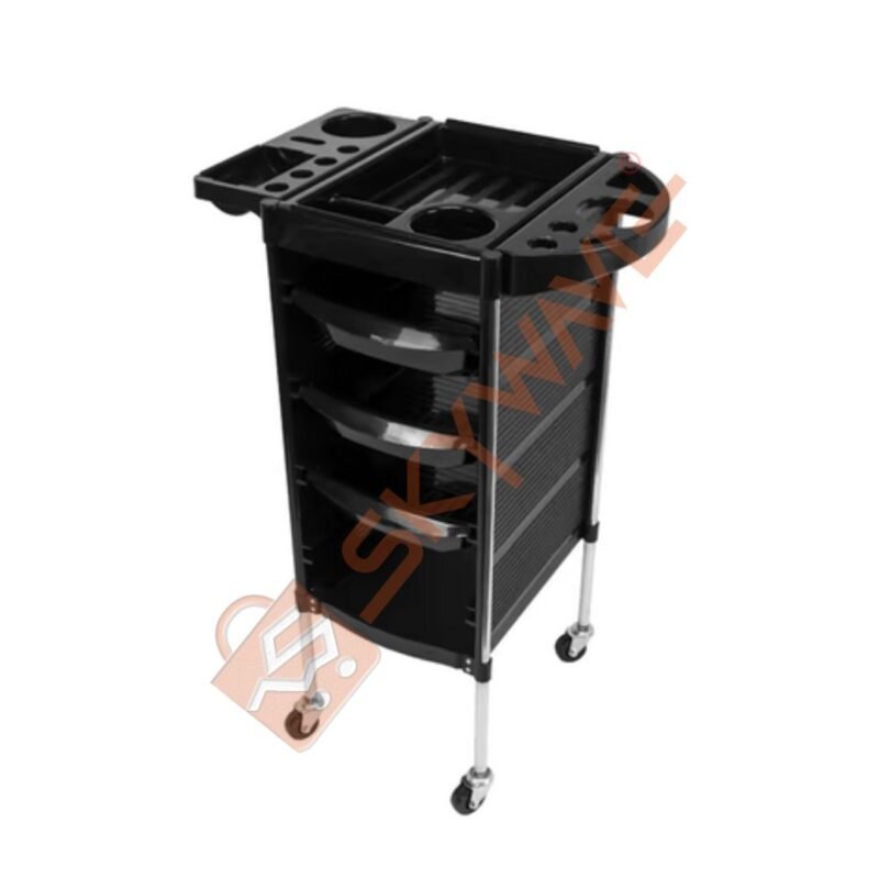 4 Tier Saloon Trolley Shelf