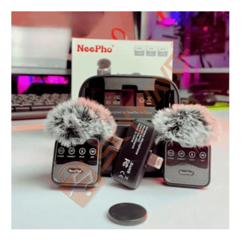 NeePho NP-60 Wireless Collar Clip Microphone