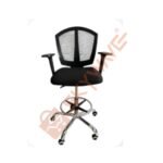 Adjustable Office Stool with Backrest