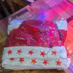Red Christmas hats