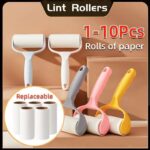 Sticky lint roller