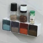 4 Slot Kitchen Wall Spice Organizer