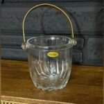 1L Heavy Glass Ice Cube Bucket