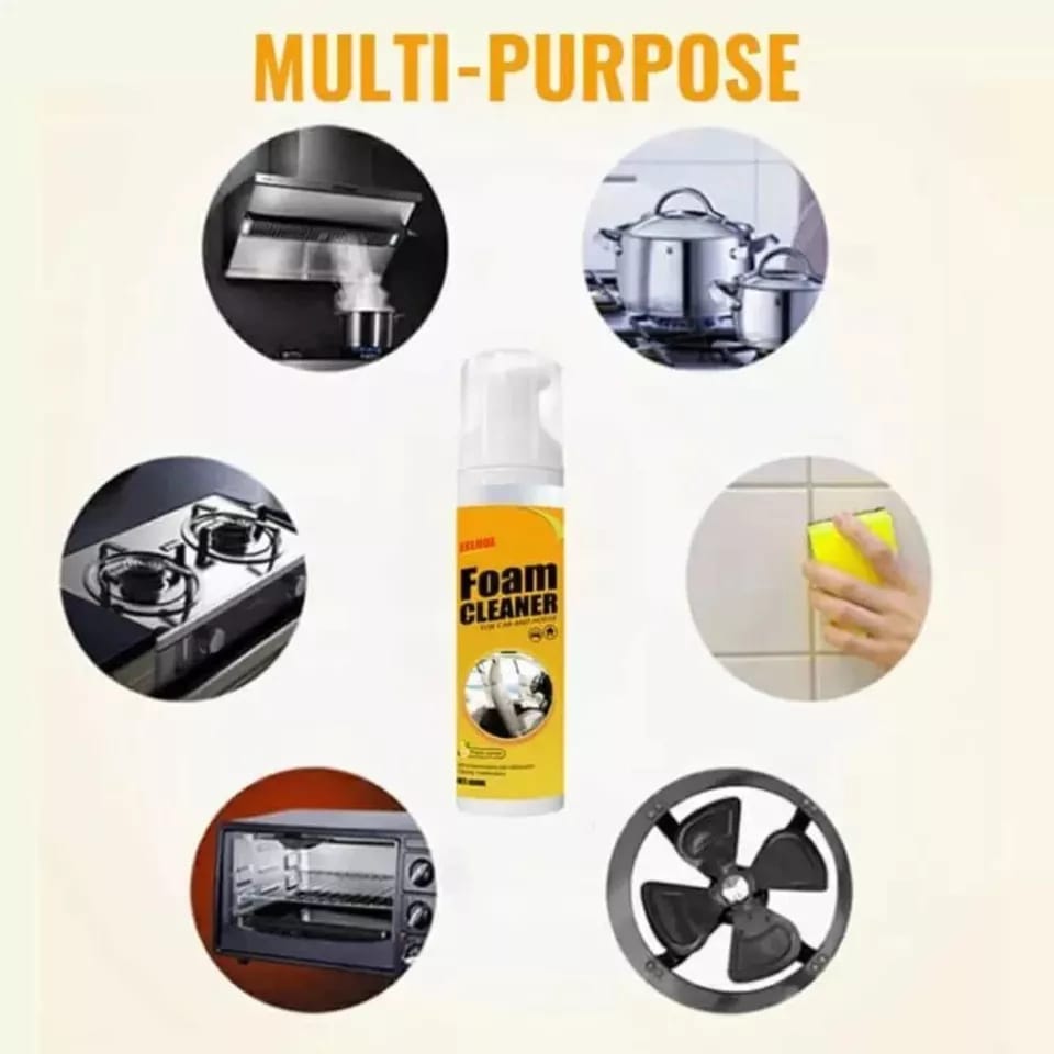 Multipurpose 100ml Foam Cleaner Multipurpose 100ml Foam Cleaner