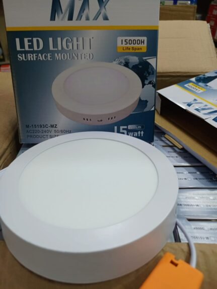 15 Watts Round Surface Pannel