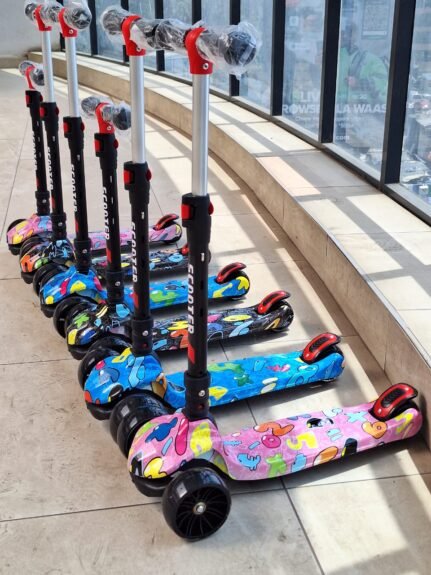 Toddler Scooter with 4 Adjustable Heights