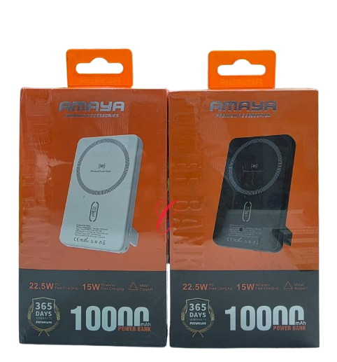 Amaya APB-WF54 WIRELESS 10000mAh 22.5W Power Bank Amaya APB-WF54 WIRELESS 10000mAh 22.5W Power Bank
