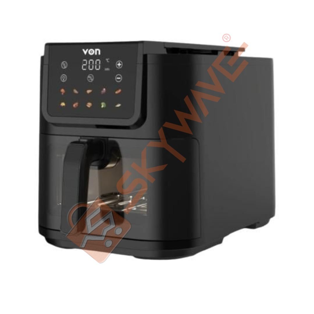 Von Air Fryer 8L Digital Slim Design Von Air Fryer 8L Digital Slim Design