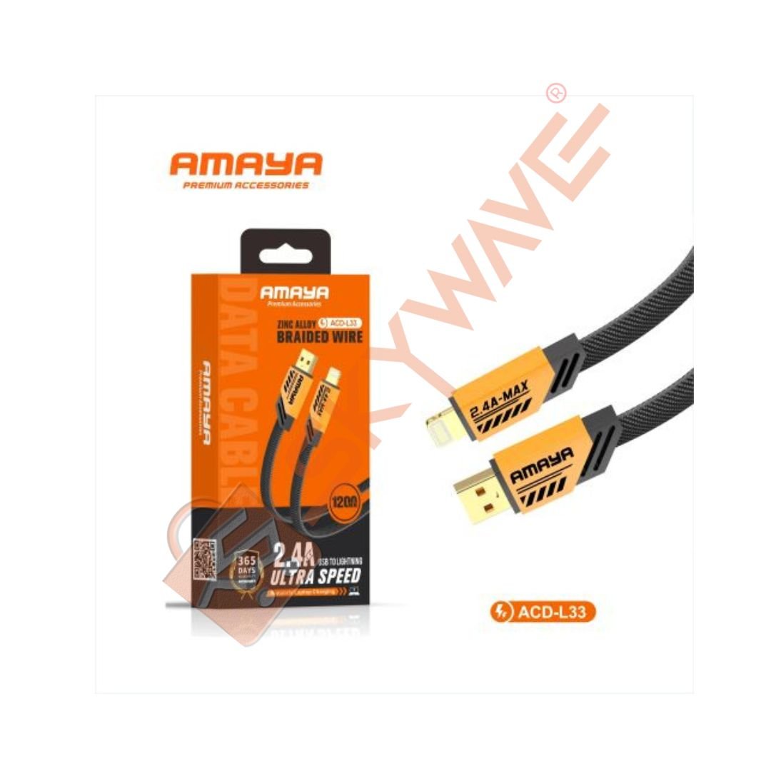 Amaya ACD-L33 Data Cable Blade Micro Type-C Lighting Amaya ACD-L33 Data Cable Blade Micro Type-C Lighting