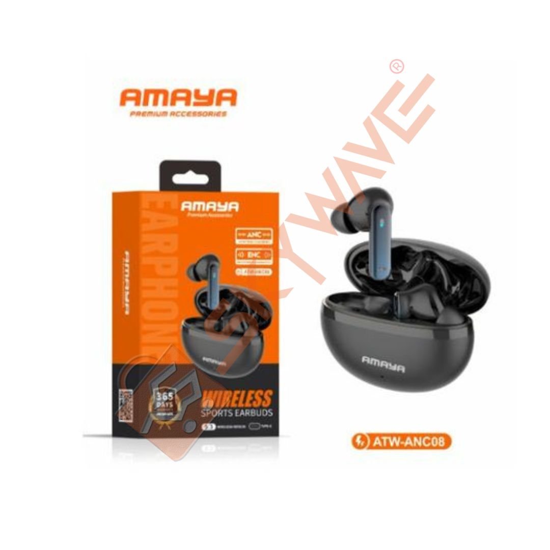 Amaya ATW-ANC08 ANC wireless sports earbuds Amaya ATW-ANC08 ANC wireless sports earbuds