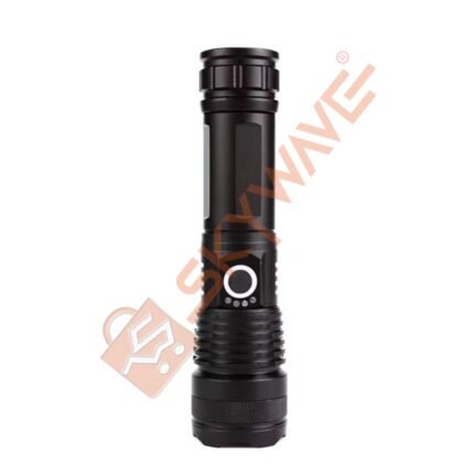 Telescopic Zoom 2000 Lumens Security Torch Flashlight