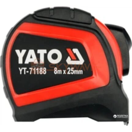 Yato measuring tape 8mx25mm nylon YT-71188