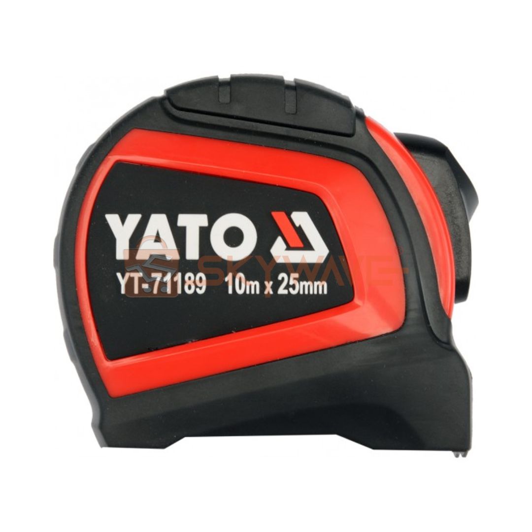 Yato measuring tape 10mx25mm nylon YT-71189 Yato measuring tape 10mx25mm nylon YT-71189