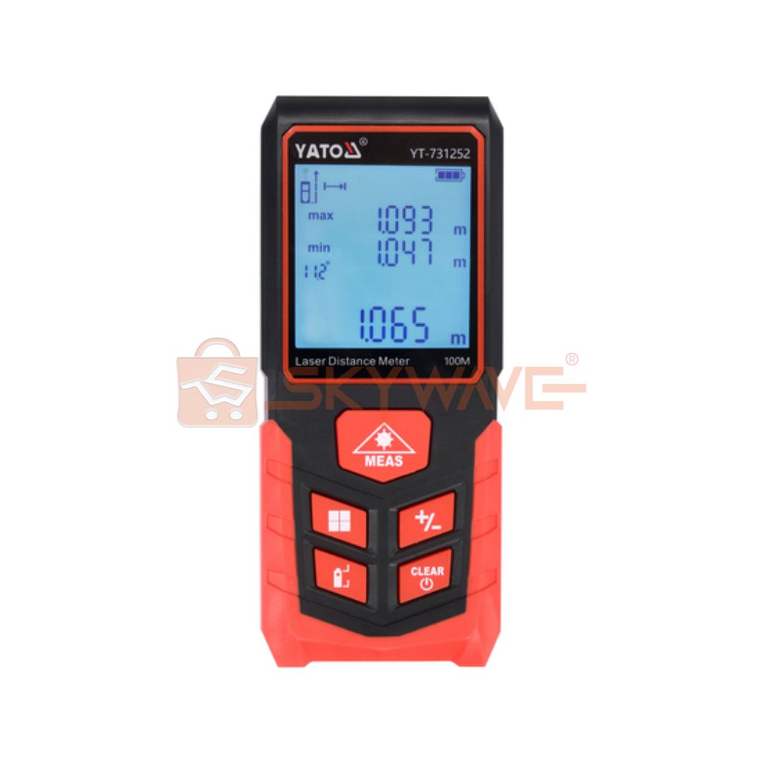 Yato laser distance meter 100m YT-731252 Yato laser distance meter 100m YT-731252