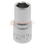 Yato socket 7mm 1/4inch 6PT CV regular YT-1406