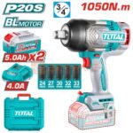 Total cordless impact wrench TIWLI20105