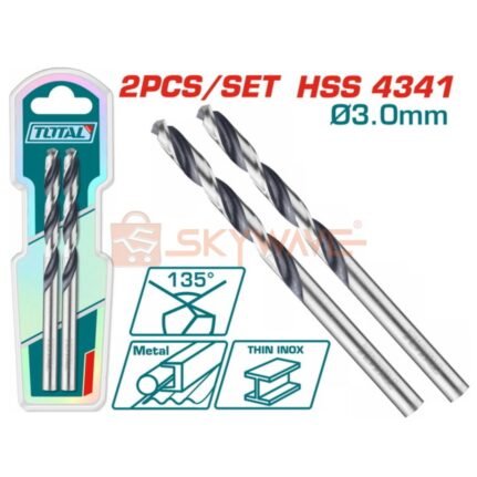 Total 4341 HSS drill bit 2pcs set TAC1200034
