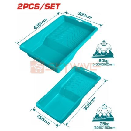 Total 2 Pcs paint tray set TCHPTT435105