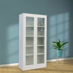 Metalic Filing Cabinets with Glass Display