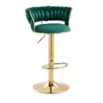 Modern Fabric Bar Stool