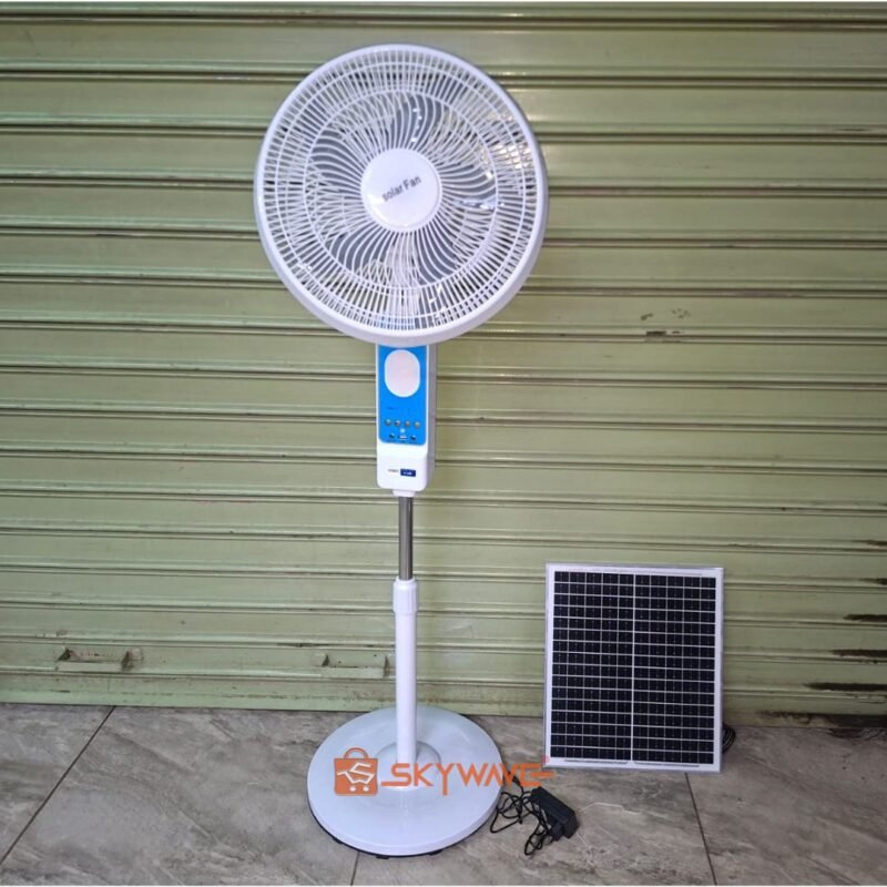 UKC Solar Stand Fan 16 Inches 101SFA