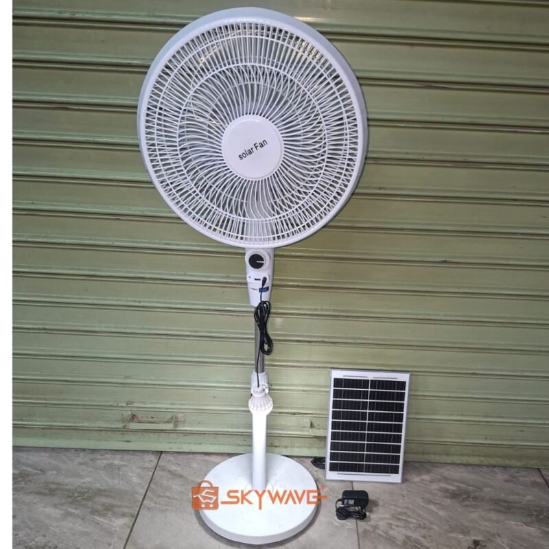 UKC Solar Stand Fan 16 Inches 100SFA